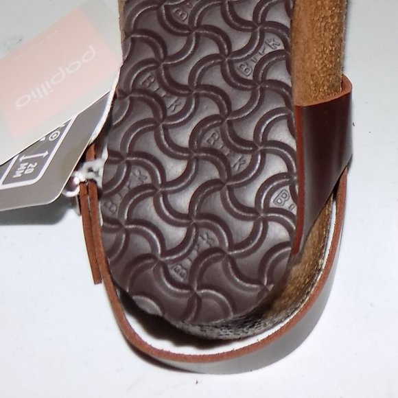 New Birkenstock Papillio Lola cognac leather - Picture 12 of 14